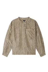 GRIS/VERT BLOUSE CHYPRE