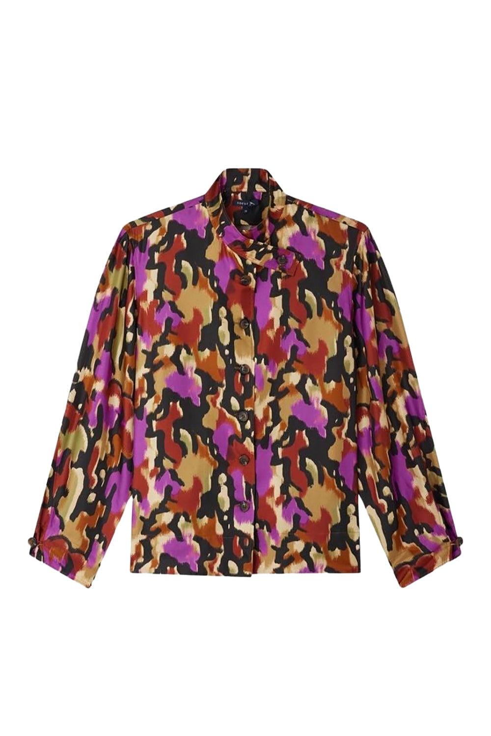 NOISETTE/FUCHSIA BLOUSE CALYPSO