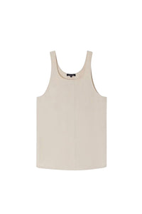 Darren cotton tank top - Putty