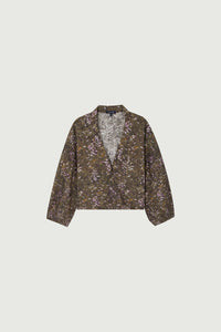 KAKI/LILAS BLOUSE ETEOCLE