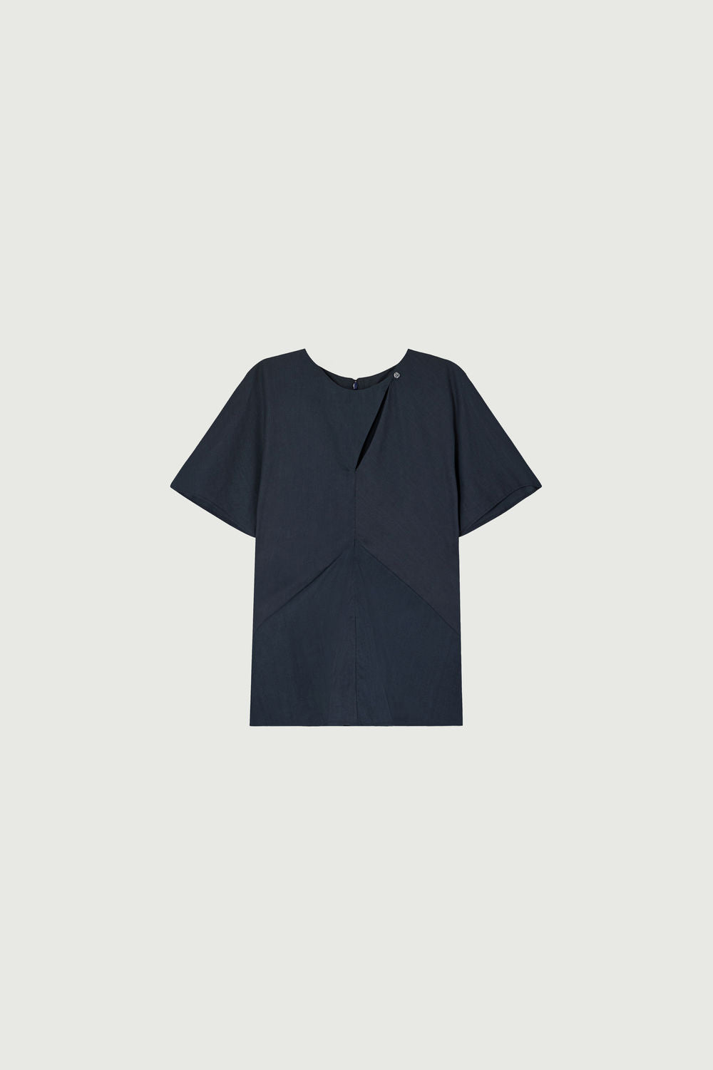 BLEU NUIT BLOUSE EMBRUN