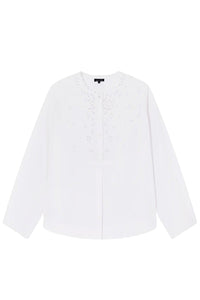 Destinée cotton blouse - White
