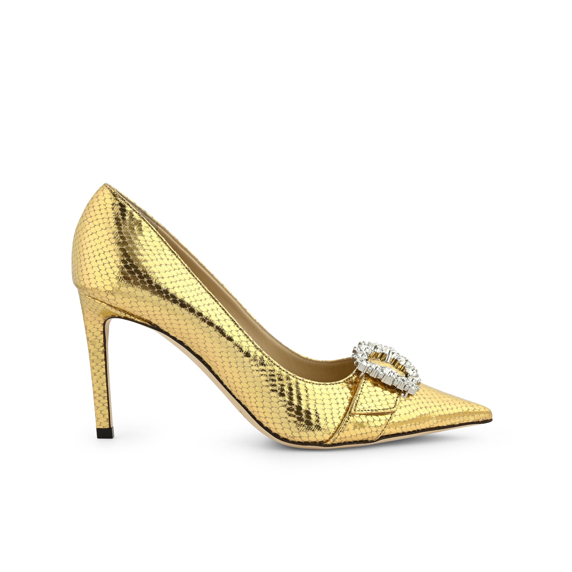 ZNO STOCK 0 / Reco 200 GOLD/CRYSTAL Shoe CHERI 85