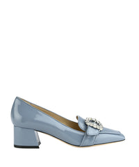 Cheri 45 loafers in patent leather - Smoky Blue