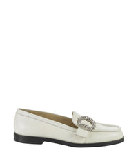 Mocassins Cheri 10 en cuir - Milk