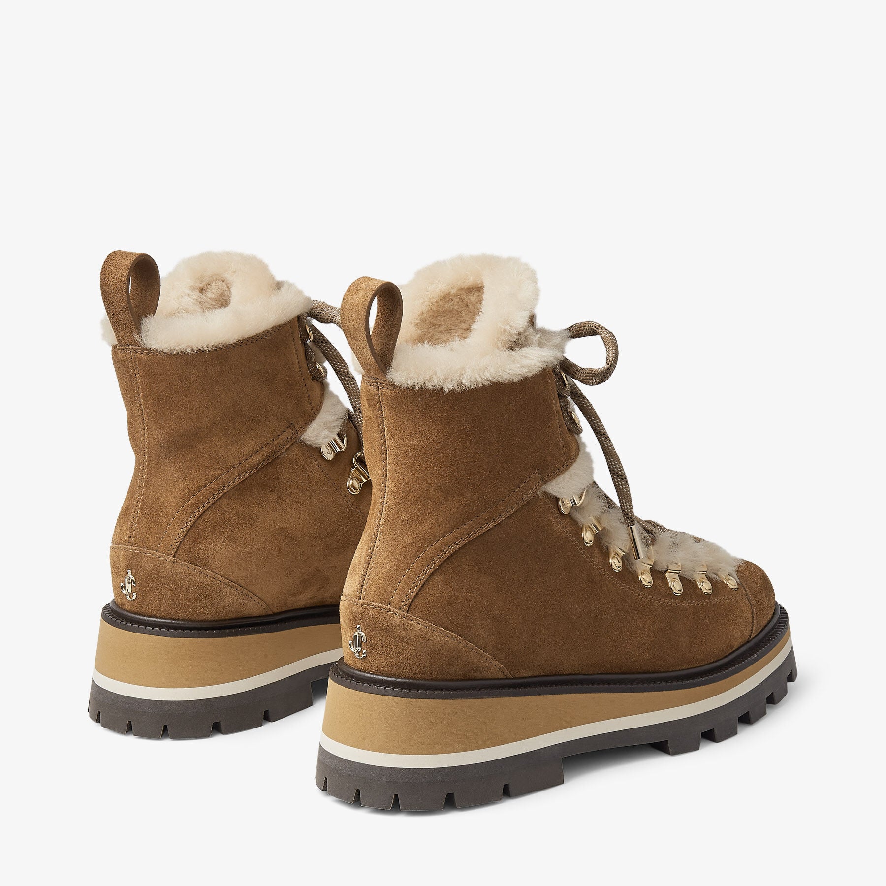 ZNO STOCK 0 / Reco 280 KHAKI BROWN/BARLEY Boot CHIKE SHEARLING