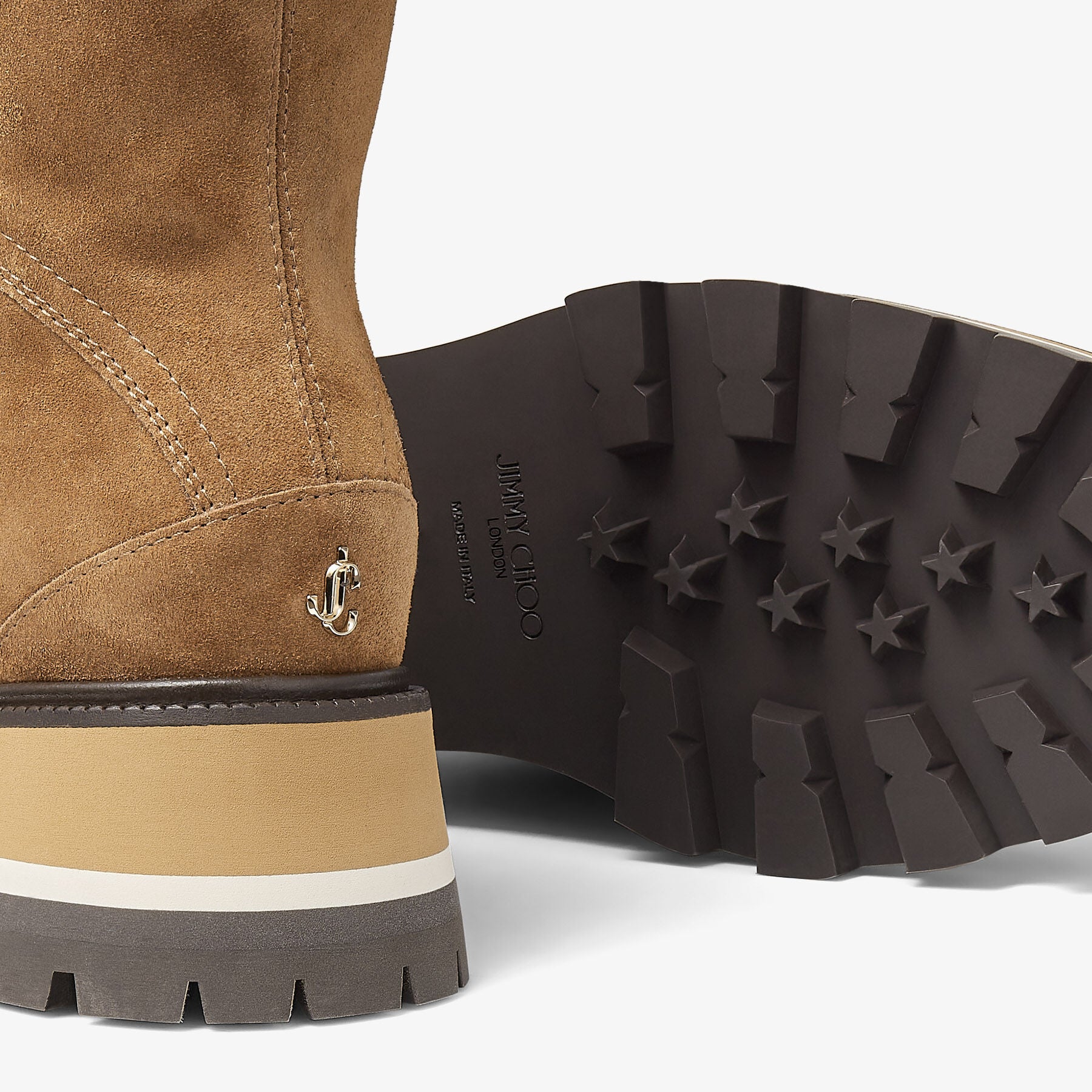 ZNO STOCK 0 / Reco 280 KHAKI BROWN/BARLEY Boot CHIKE SHEARLING