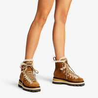 ZNO STOCK 0 / Reco 280 KHAKI BROWN/BARLEY Boot CHIKE SHEARLING