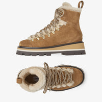ZNO STOCK 0 / Reco 280 KHAKI BROWN/BARLEY Boot CHIKE SHEARLING