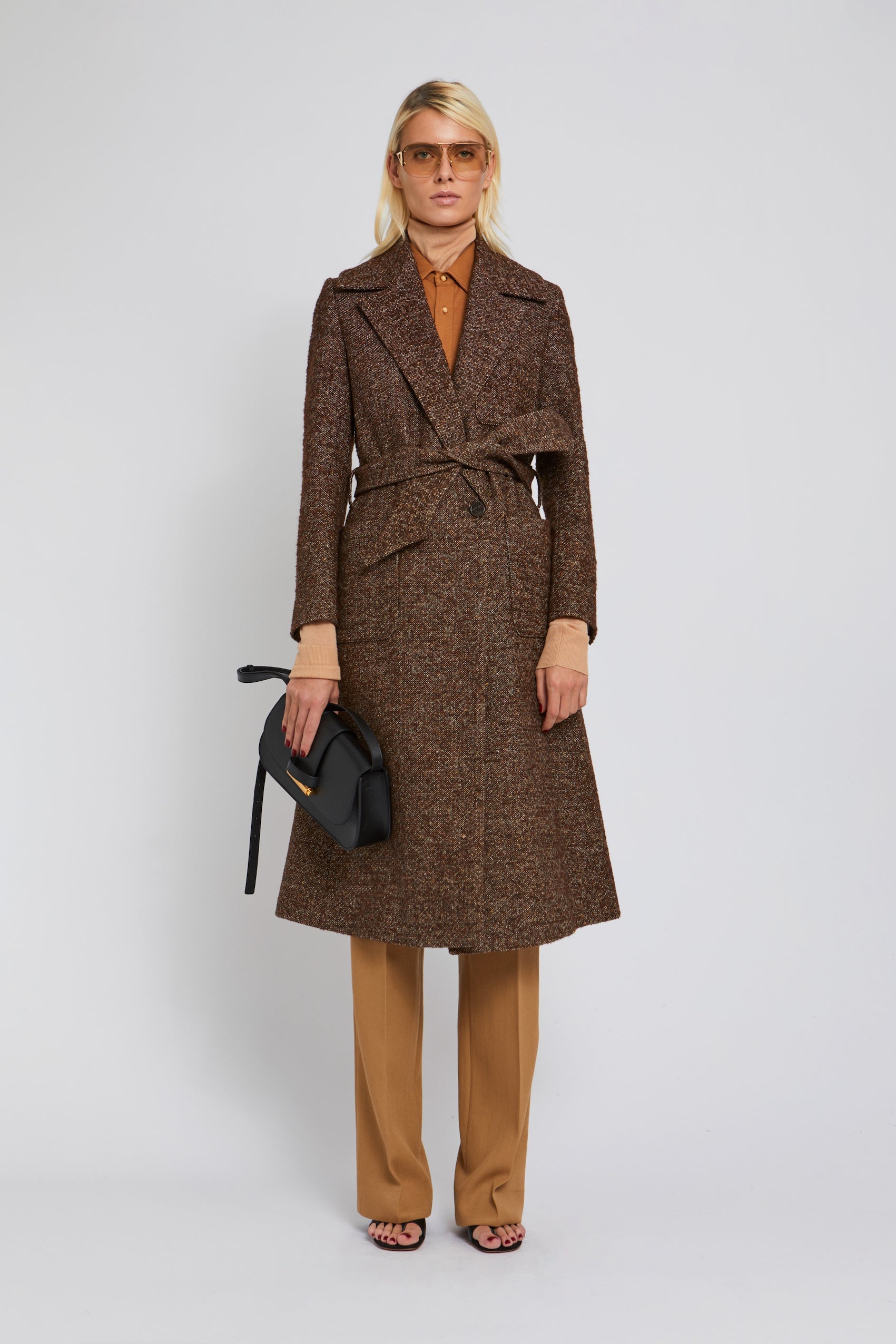 ZNOSTOCK_BROWN COAT CHILE - Brown