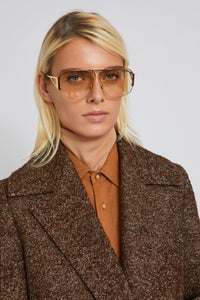 ZNOSTOCK_BROWN COAT CHILE - Brown