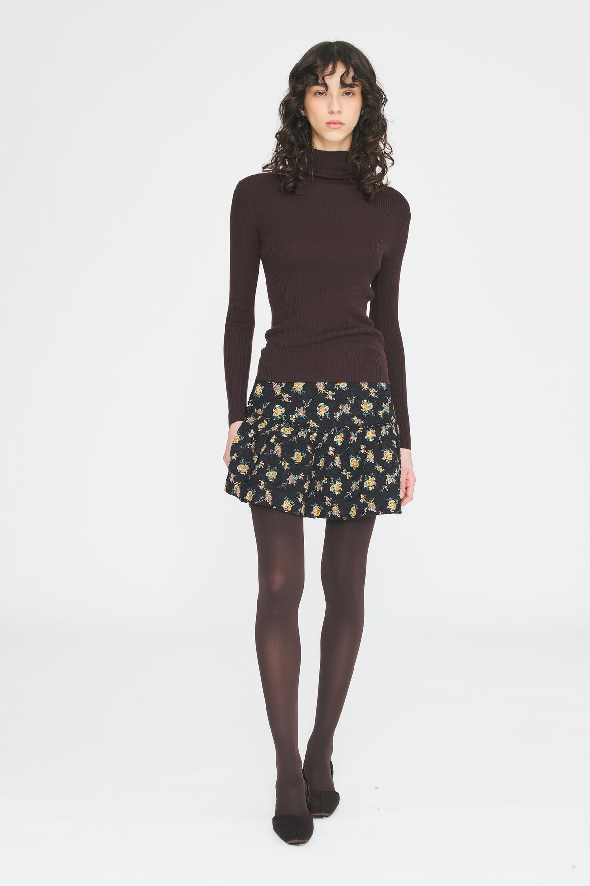 Mini jupe Chino - Black
