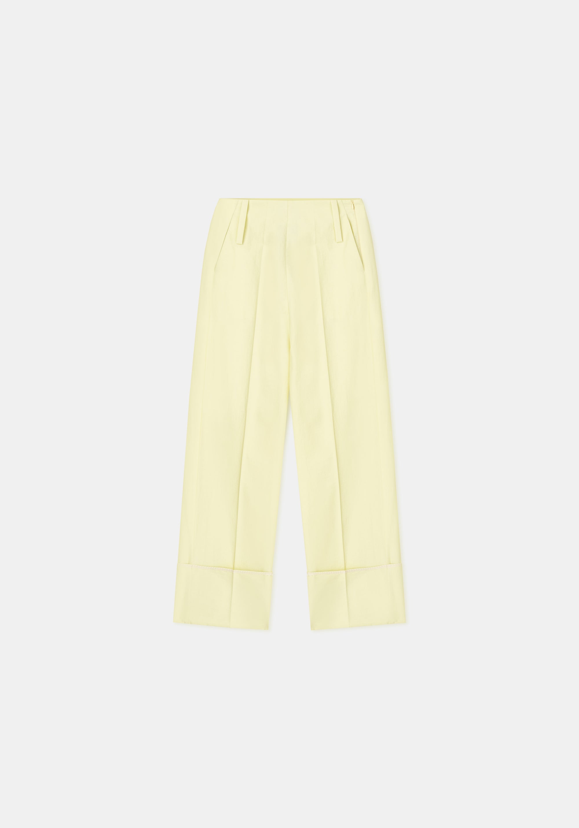 Pantalon Chip large à revers - Canary