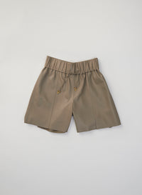 Short Chirac en cuir - Fossil