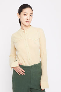 ZNOSTOCK_SAND SHIRT CHLO - Sand