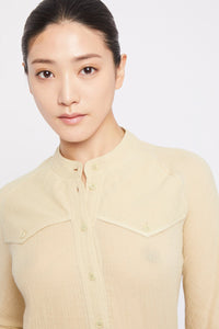 ZNOSTOCK_SAND SHIRT CHLO - Sand