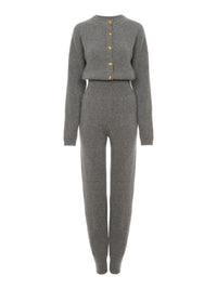 BASEPLUS_Divine Grey JUMPSUIT - Divine Grey