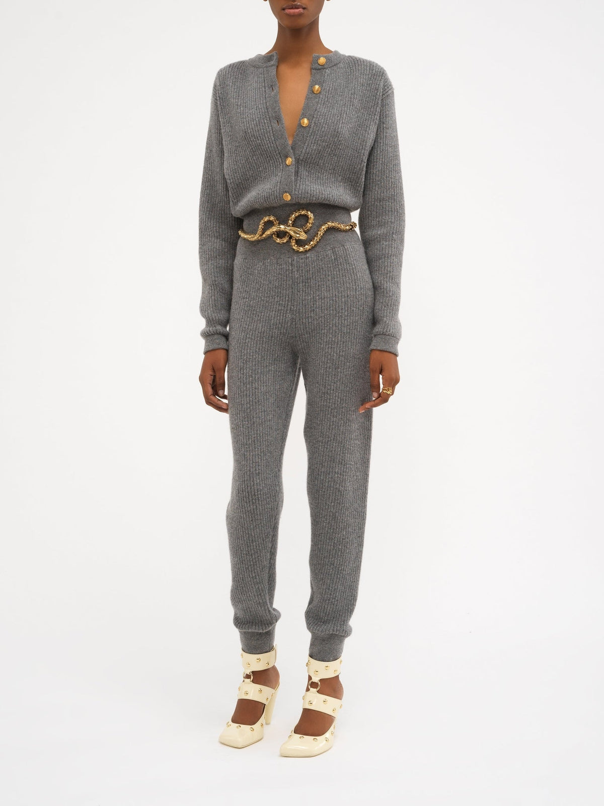 BASEPLUS_Divine Grey JUMPSUIT - Divine Grey