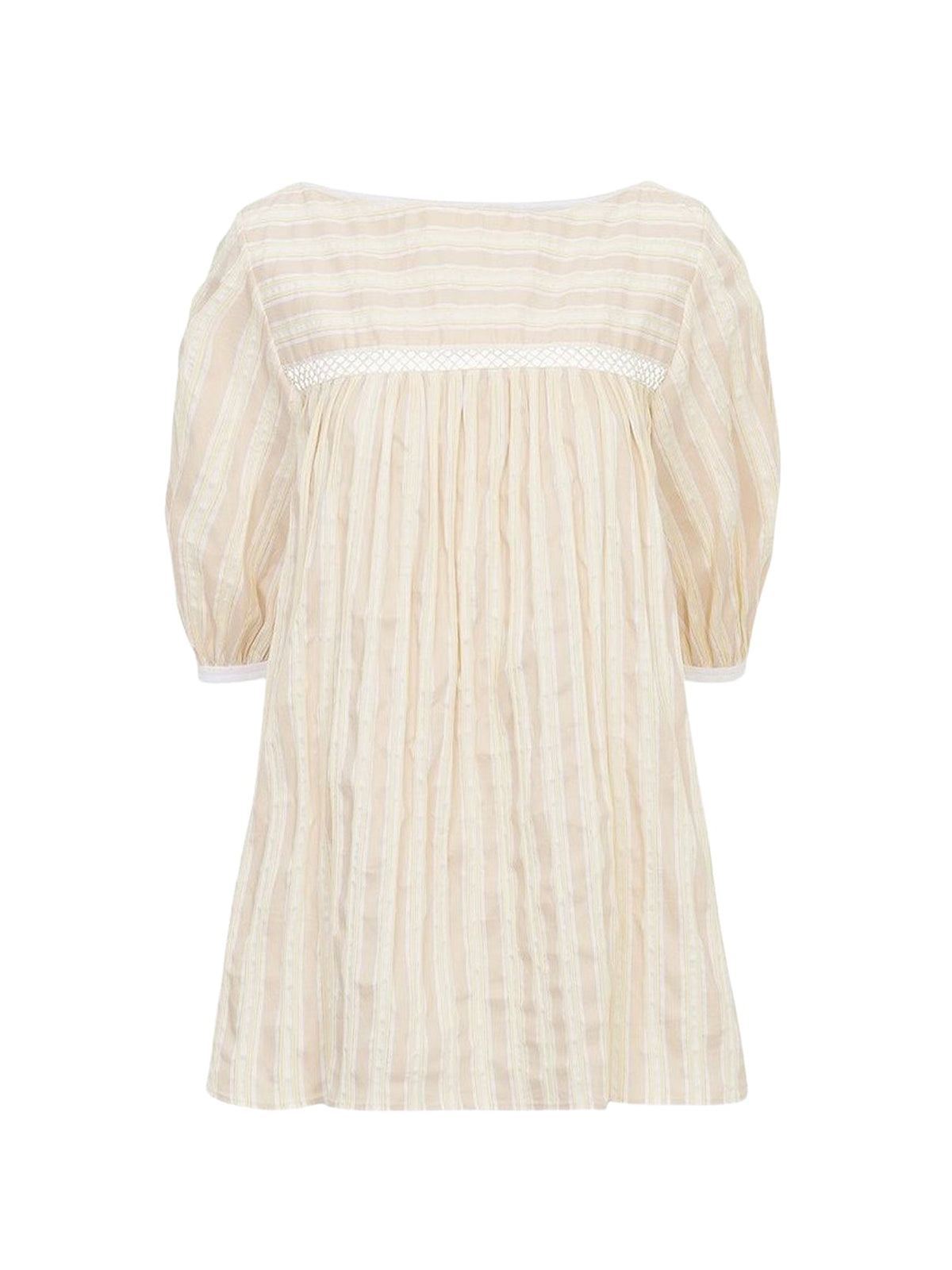 BASEPLUS_Multicolor Beige TOP - Multicolor Beige