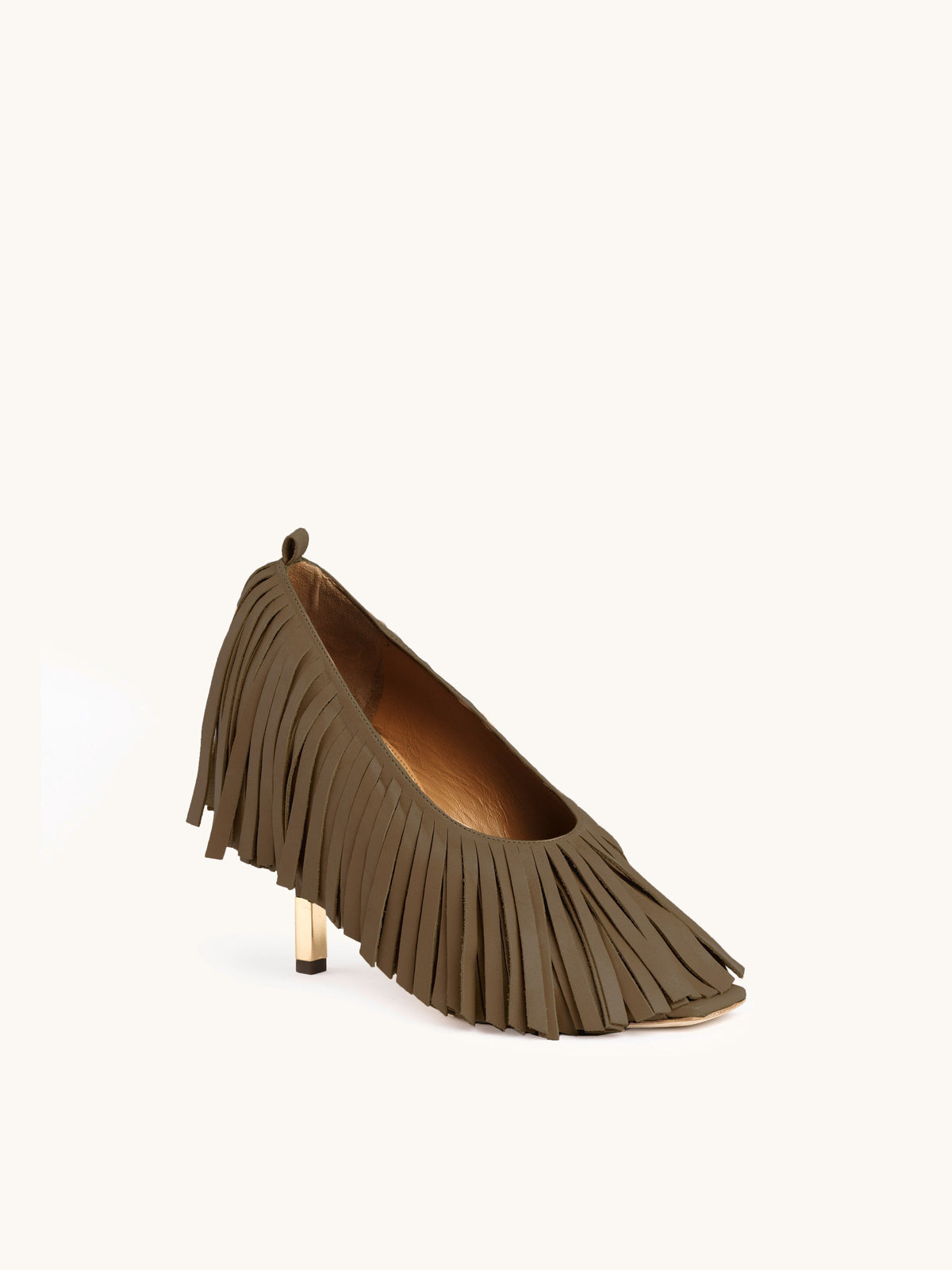 Dark Khaki PUMPS - Dark Khaki