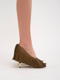 Dark Khaki PUMPS - Dark Khaki