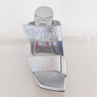 ZNO STOCK 0 DJV 14/8 ST 57% Price 190 / Reco 200 SILVER Sandal CHOO SANDAL 100
