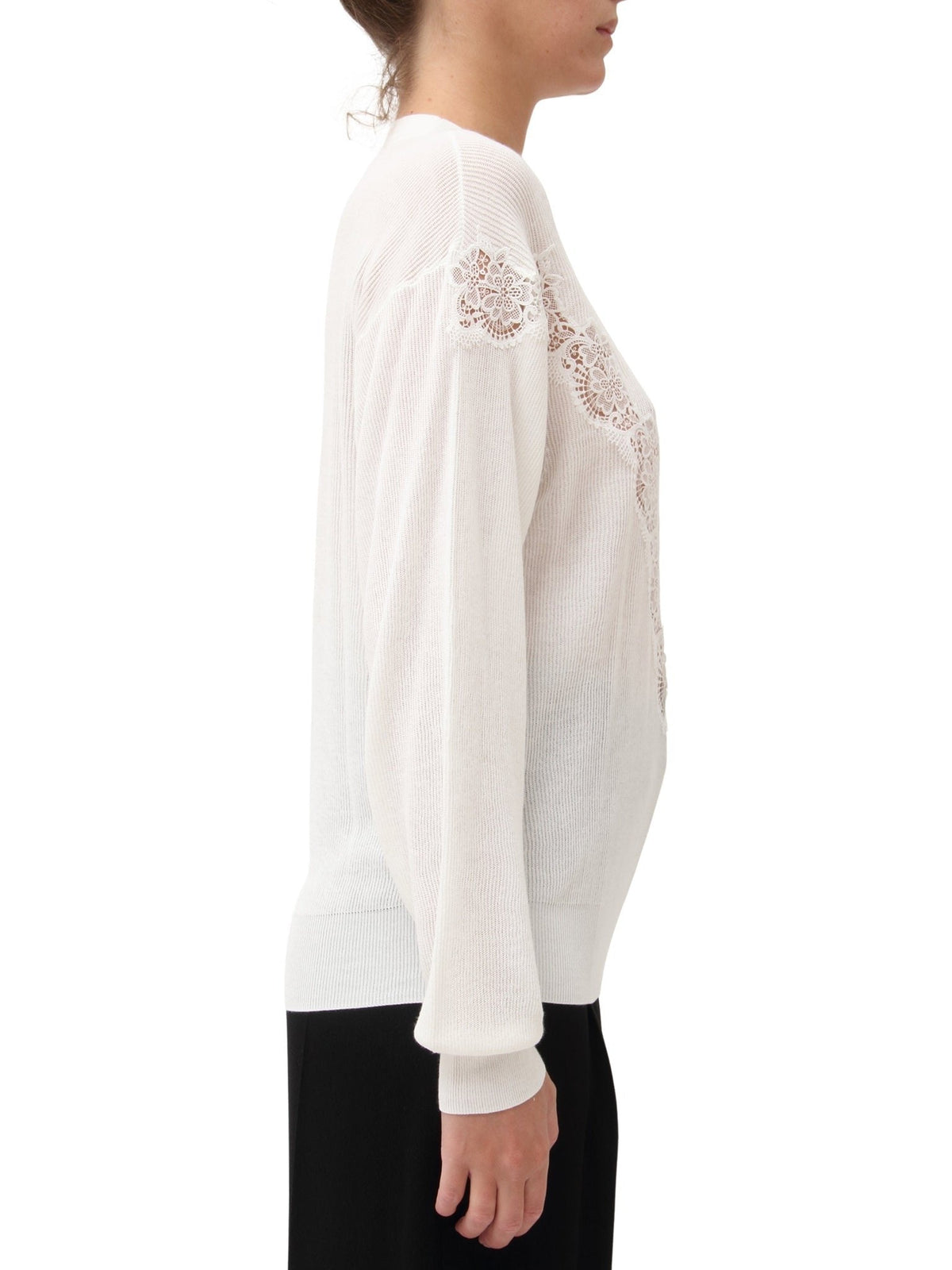 BASEPLUS_Crystal White PULLOVER - Crystal White