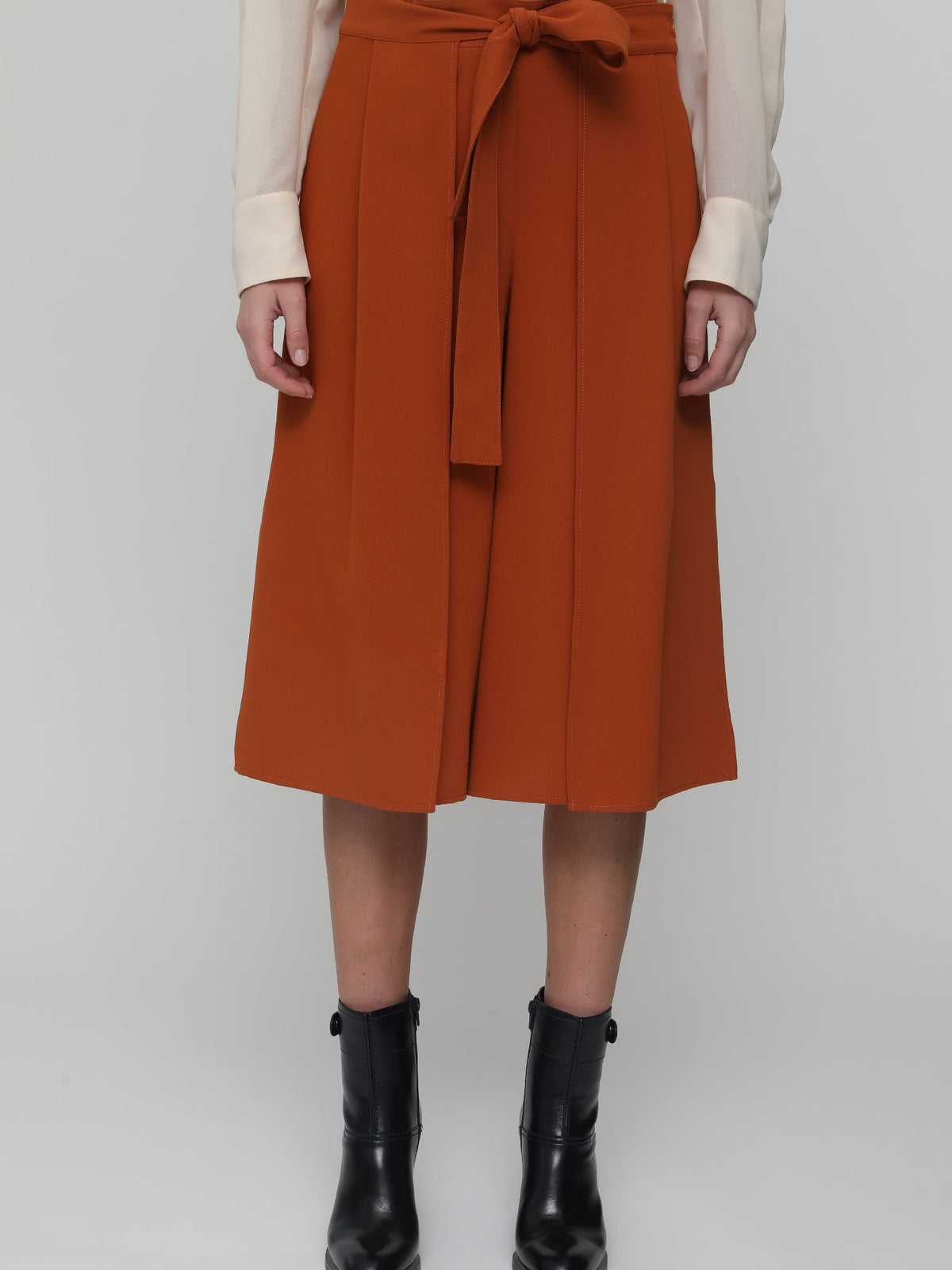 Tannish Red TROUSERS - Tannish Red
