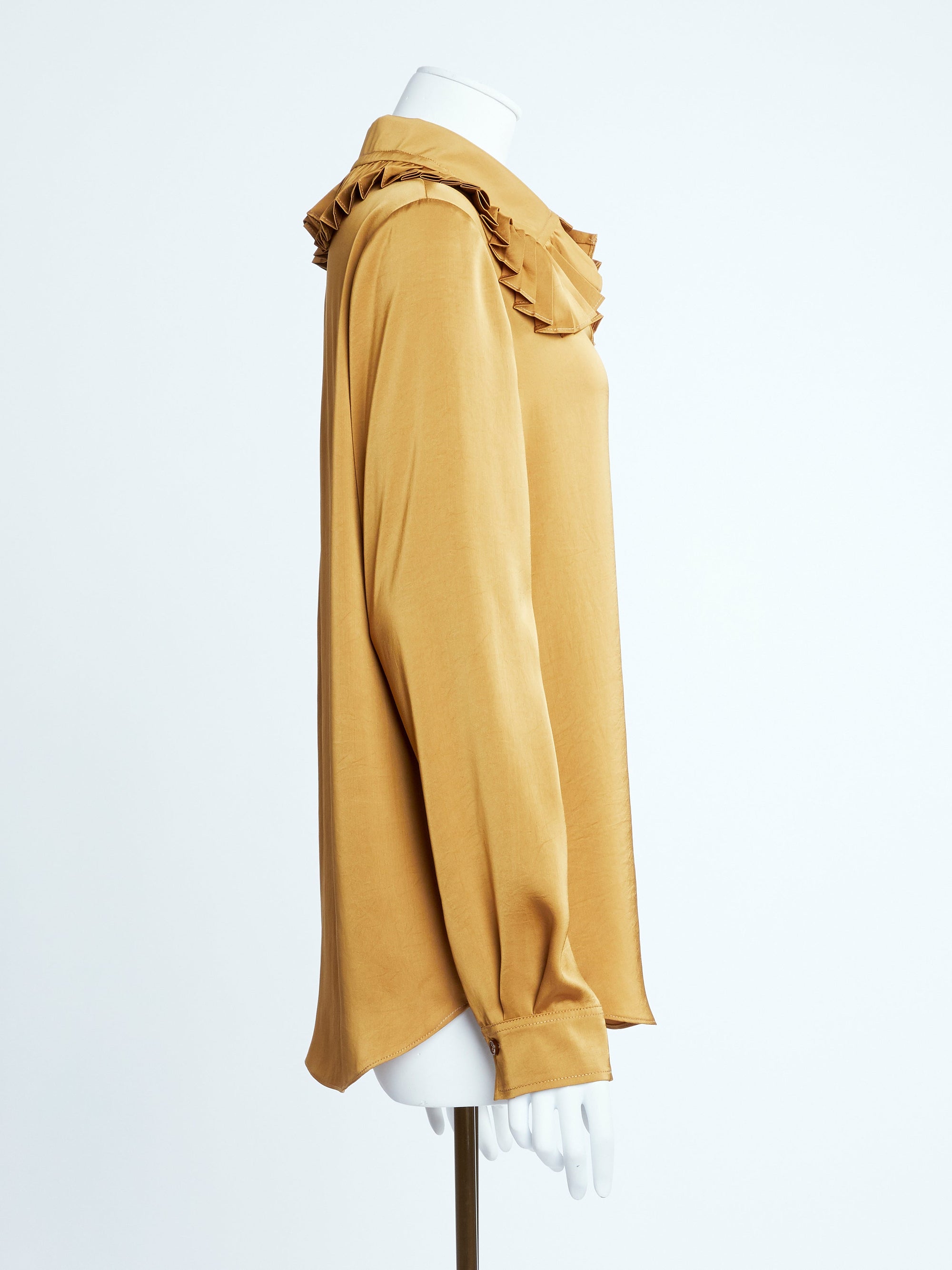 Blouse à col lavalière - Baroque Brown