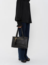 BASEPLUS_Black SHOPPER - Black