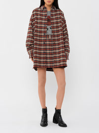 BASEPLUS_Multicolor Brown JACKET - Multicolor Brown