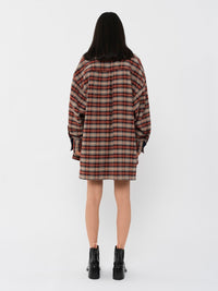 BASEPLUS_Multicolor Brown JACKET - Multicolor Brown