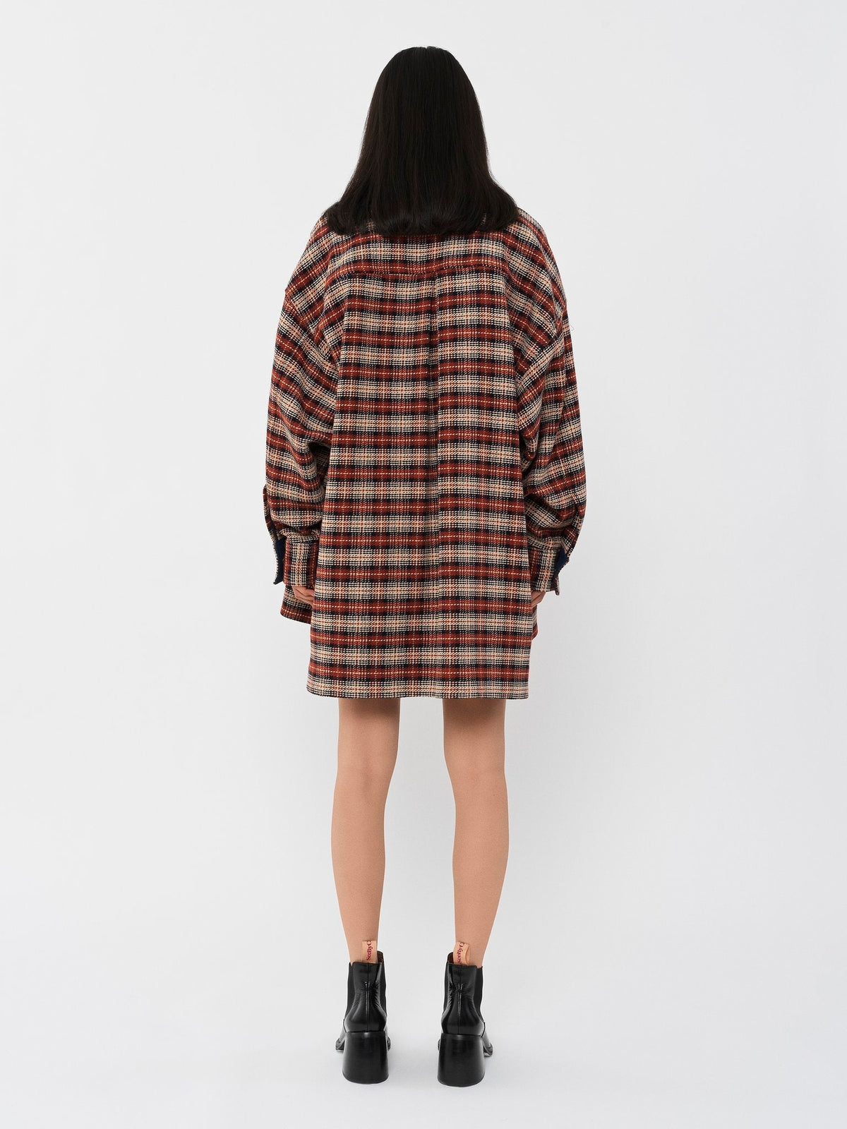 BASEPLUS_Multicolor Brown JACKET - Multicolor Brown
