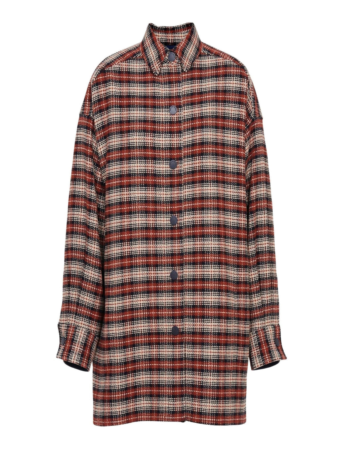BASEPLUS_Multicolor Brown JACKET - Multicolor Brown