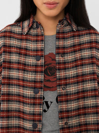 BASEPLUS_Multicolor Brown JACKET - Multicolor Brown
