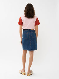 BASEPLUS_Paloma Blue SKIRT - Paloma Blue