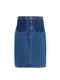 Jupe midi en denim - Paloma Blue