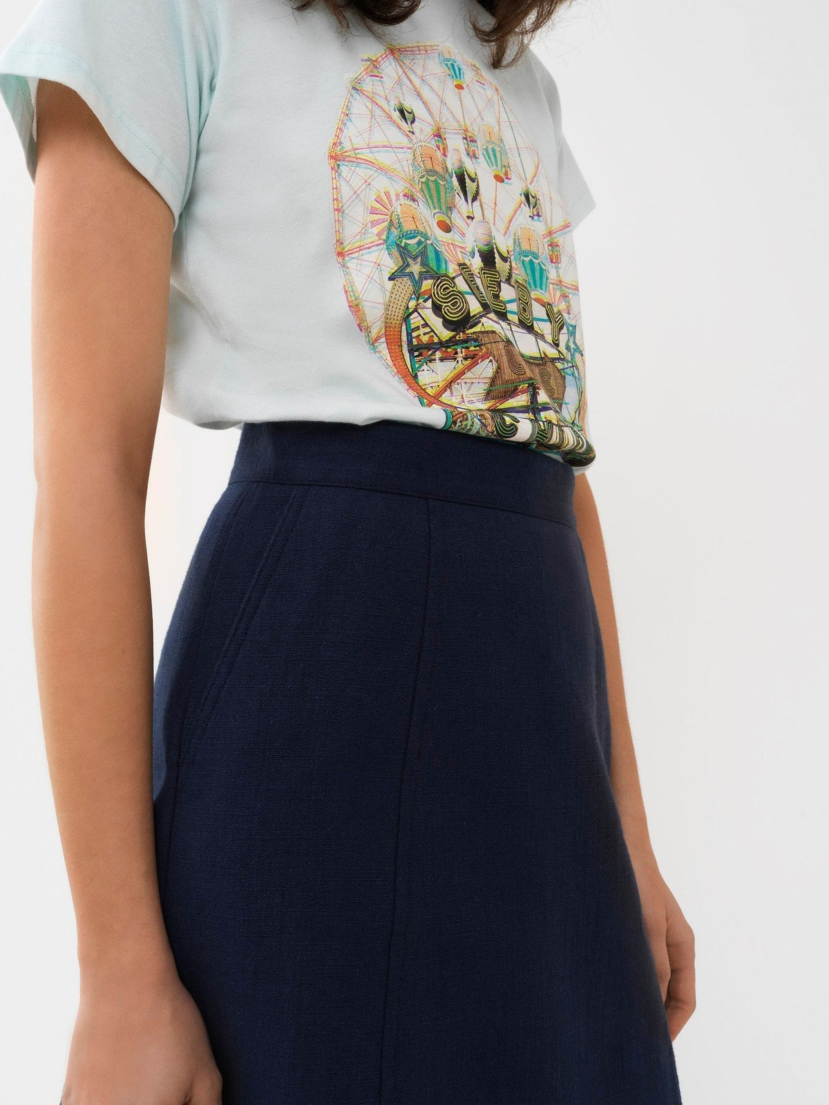 BASEPLUS_Midnight SKIRT - Midnight