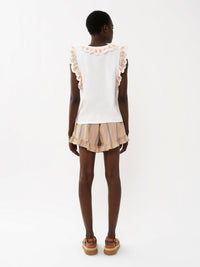 Multicolor Beige SHORT - Multicolor Beige