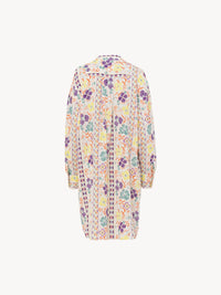 Multicolor White DRESS - Multicolor White