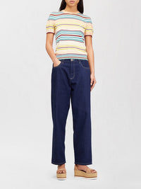 Dark Denim TROUSERS - Dark Denim