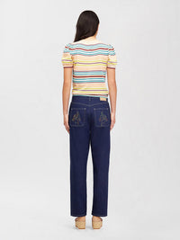 Dark Denim TROUSERS - Dark Denim