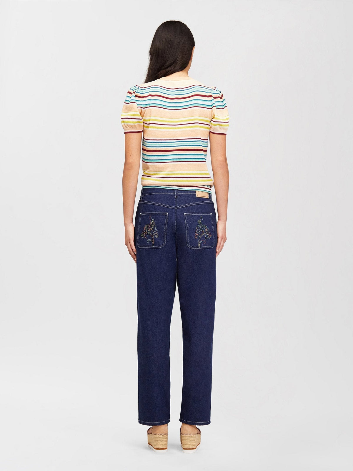Dark Denim TROUSERS - Dark Denim