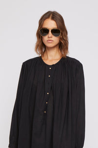 ZNOSTOCK_BLACK ROBE CIGAR LONG - Black