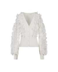 Ciline Cardigan - White