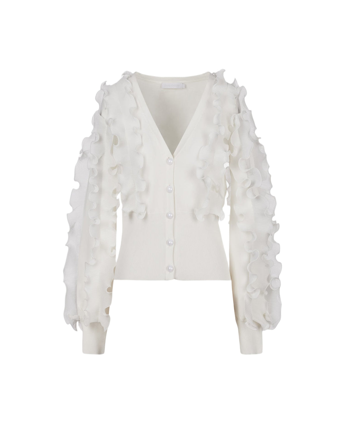 Ciline Cardigan - White