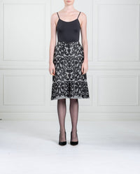 Jupe Sigma mi-longue - Black