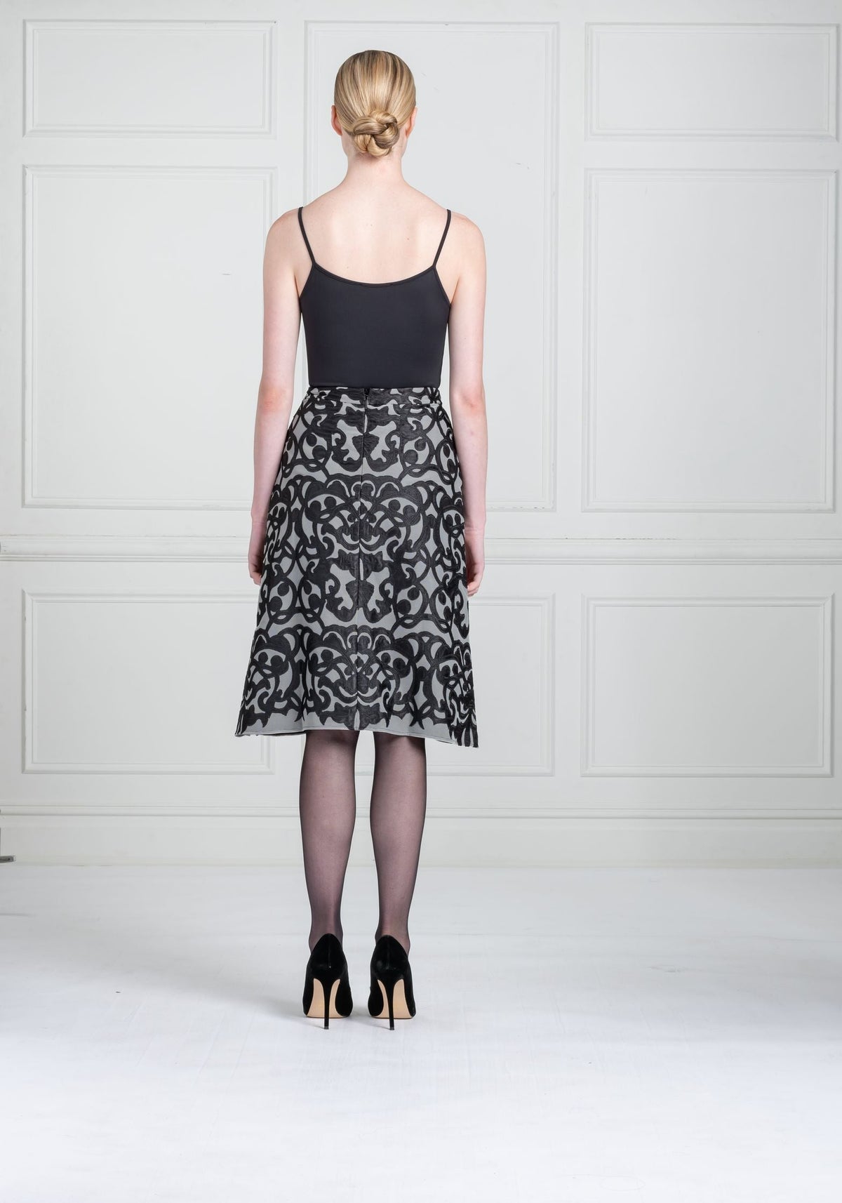 Jupe Sigma mi-longue - Black