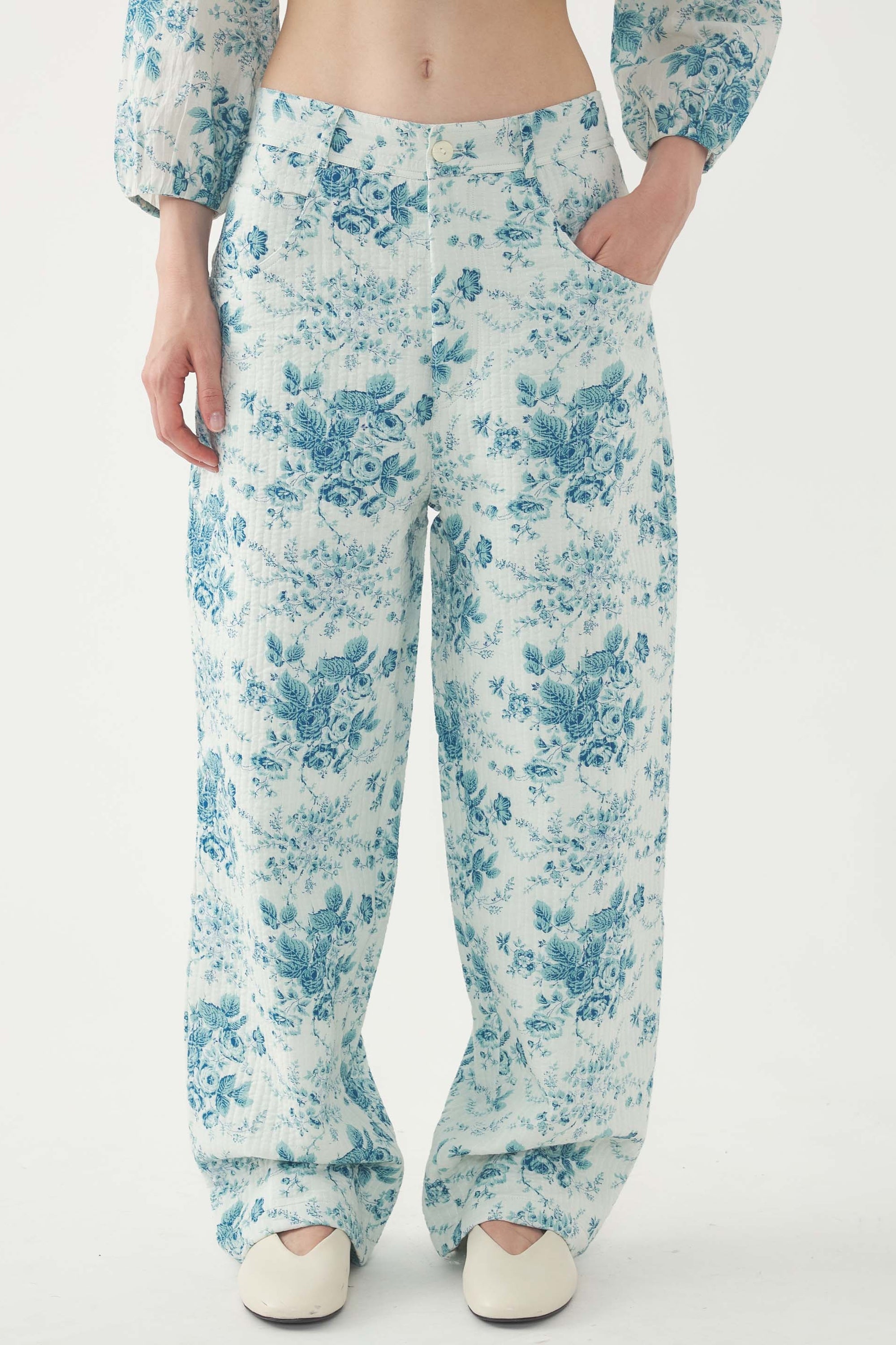 GREEN CINZ PANT
