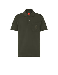 Polo avec écusson Cheval cabré - Militare